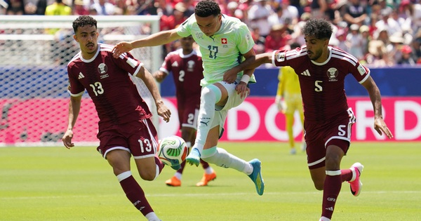 Cá cược bóng đá online: Thụy Sĩ bị Qatar cầm hòa phút bù giờ ở World Cup 2026 - hình ảnh - vipqq88.com
