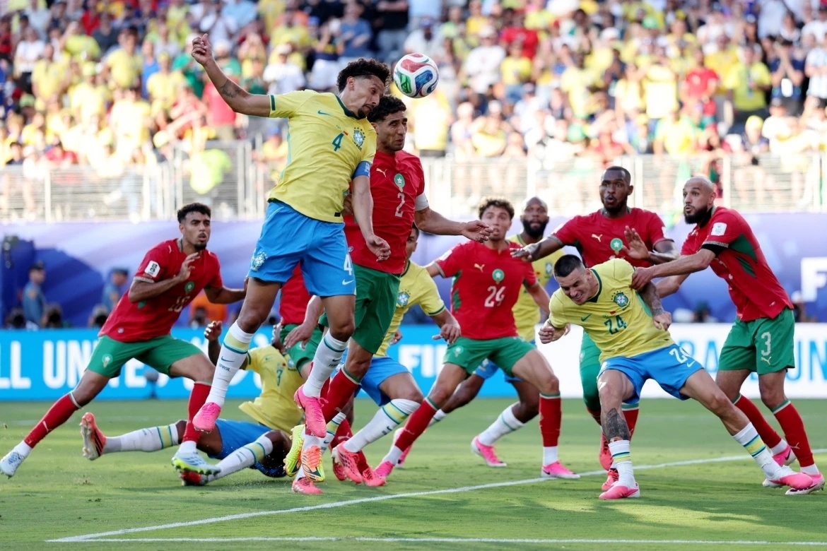 Brazil 1-1 Morocco: Vinicius Junior tỏa sáng, QQ88 cập nhật kèo nhanh cho fan Việt - hình ảnh - vipqq88.com