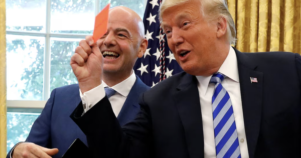 Chủ tịch FIFA tiết lộ đã trao đổi với Trump về thẻ đỏ gây tranh cãi của Balogun - hình ảnh - vipqq88.com Chủ tịch FIFA tiết lộ đã trao đổi với Trump về thẻ đỏ gây tranh cãi của Balogun - hình ảnh - vipqq88.com